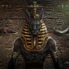 Божество Анубис покровитель мертвых, сын Бога Осириса и Нефтиды,сестры Исиды.